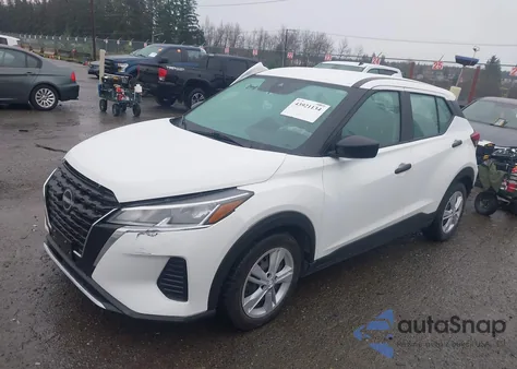 2024 Nissan Kicks S Xtronic Cvt from USA, damaged, VIN 3N1CP5BV9RL471615